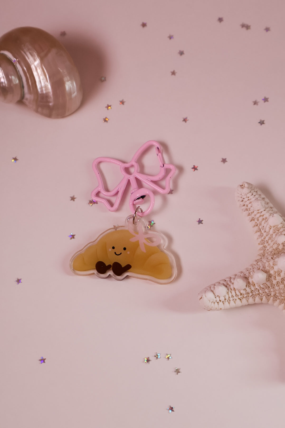 Jellycat Croissant Mini Keychain