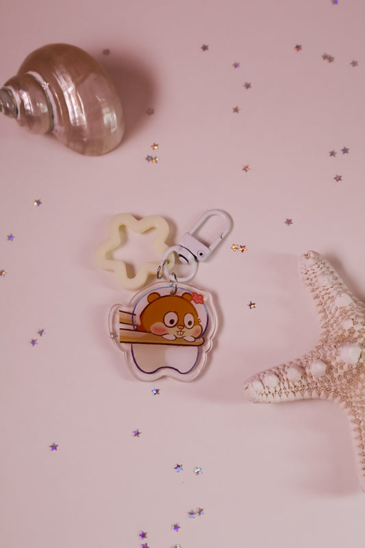 Sponge Mini Keychain