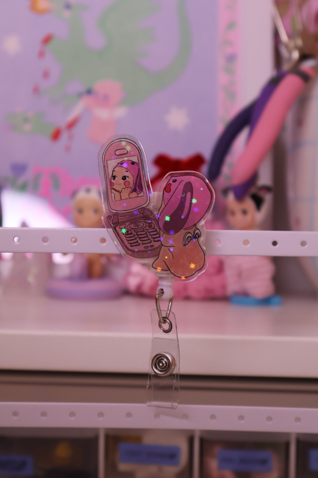 Angel Phone Badge Buddy