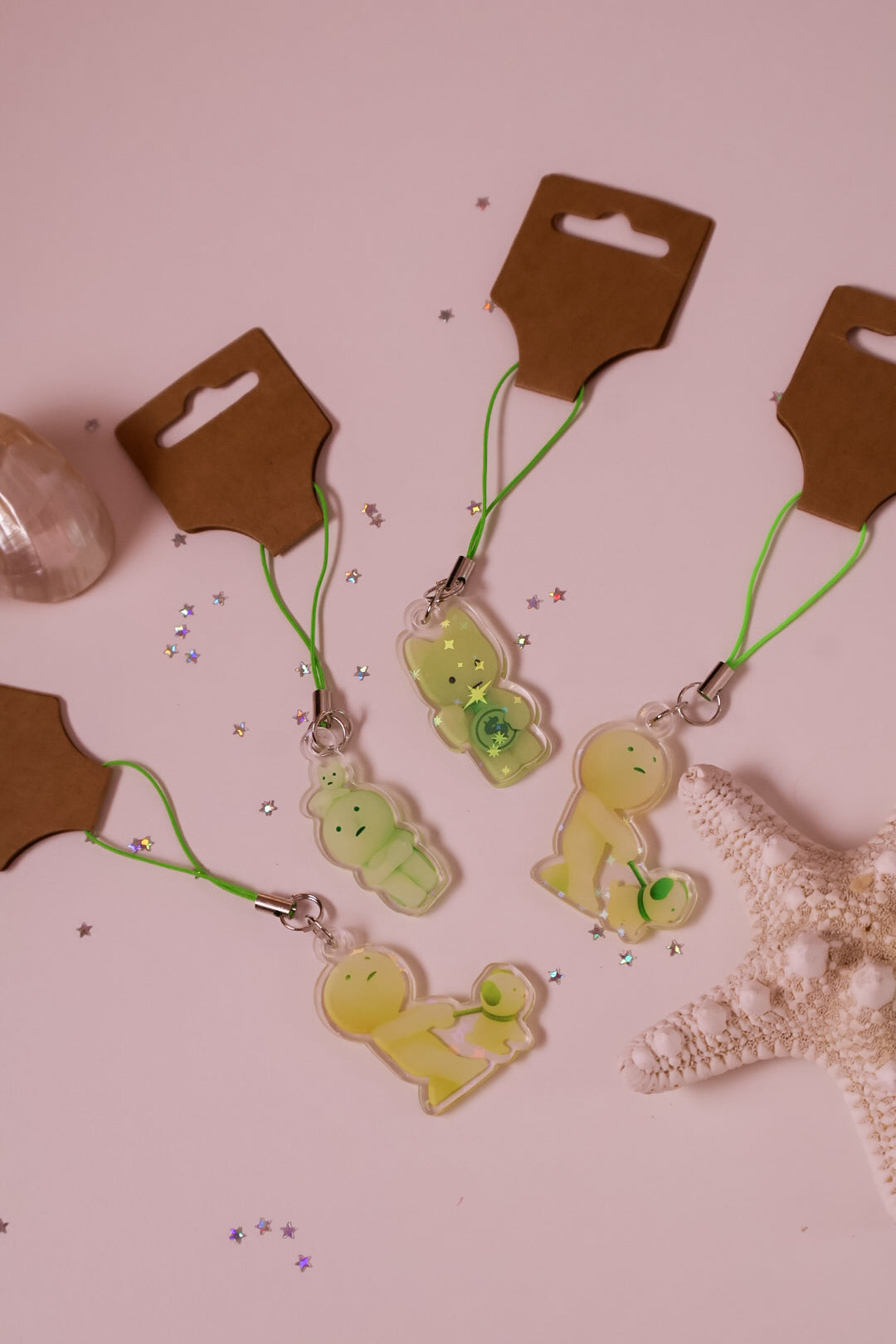 Smiski Phone Charm