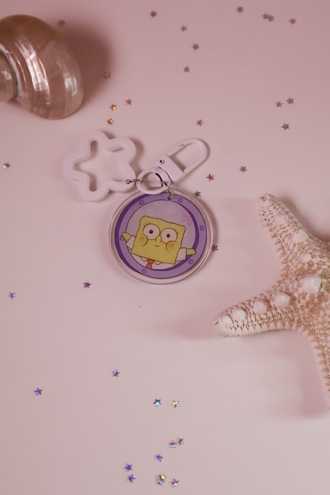 Sponge Mini Keychain