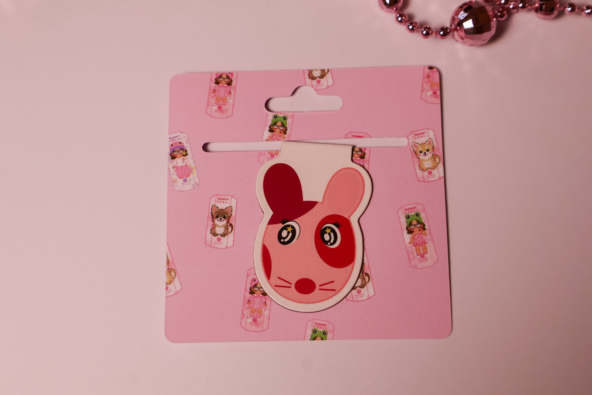 Cat Robby Magnetic Bookmark